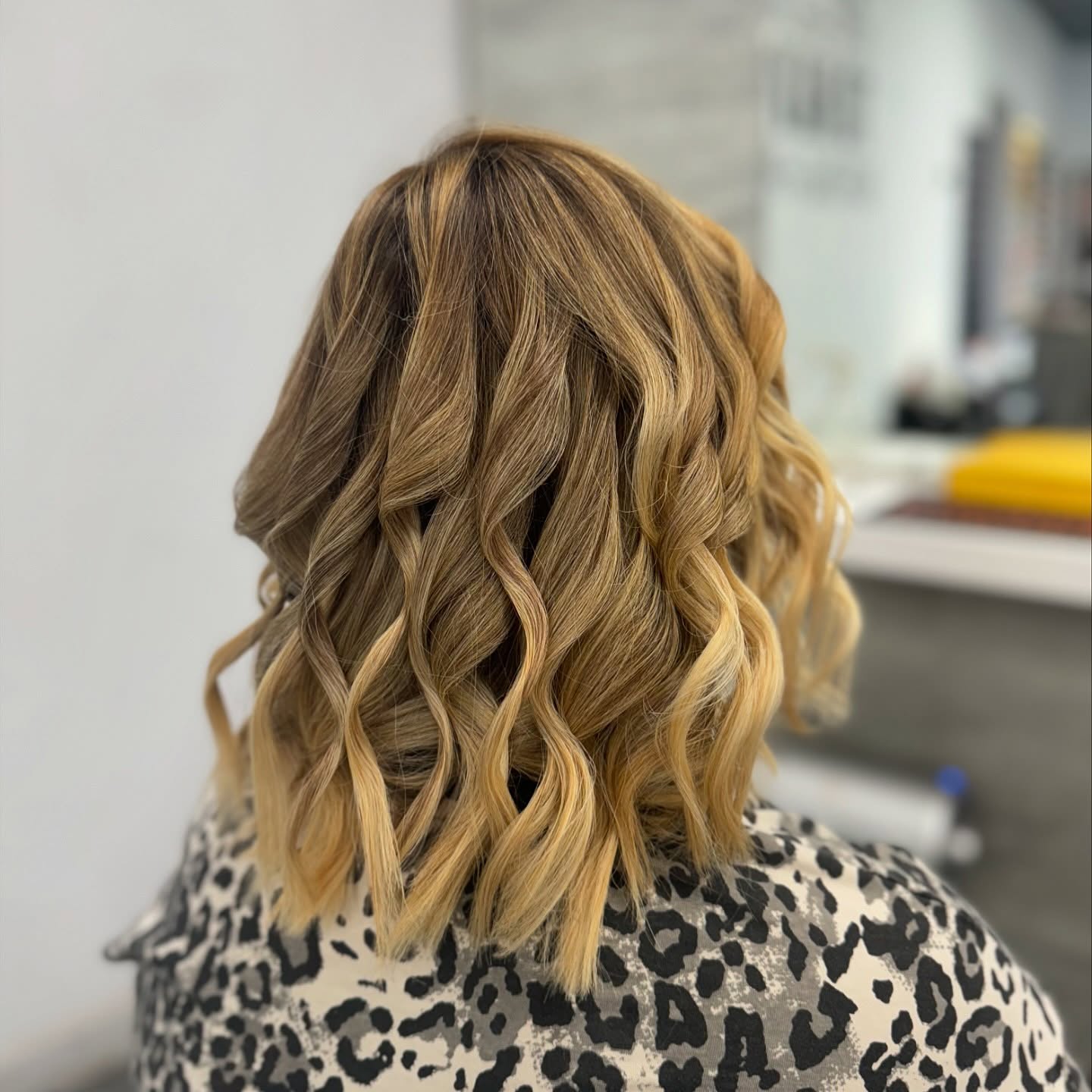 Wavy Dark Brunette Hair with Silk Bow Accent